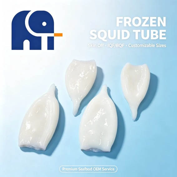 Tilpasset Frozen Squid Tube
